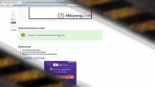 Spring Security Hello World Example
