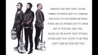 Muse - Can't Take My Eyes Off You ( Lyrics ) HD