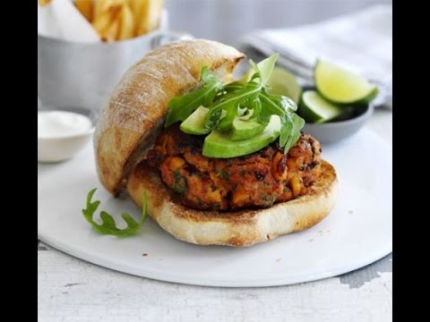 How To Make Chorizo bean burgers | Recipe Of Chorizo bean burgers How To Make Chorizo bean burgers | Recipe Of Chorizo bean burgers