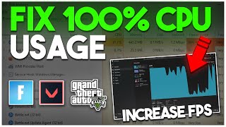 🔧WINDOWS: 06 QUICK STEPS TO FIX 100% CPU USAGE🔥| How to Lower CPU Usage in Windows 10 & 11✔️