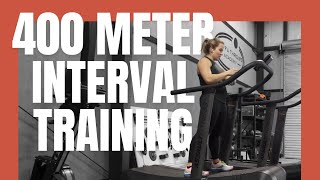 COME RUN WITH ME! 400 Meter Interval Training Day (Hybrid Training)