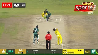 🔴LIVE Pakistan vs Australia | PAK vs AUS T20 | PTV Sports Live