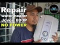 Baiki/repair water heater Ep.41: Joven 880P no power lampu hijau tak menyala, EELS board rosak.