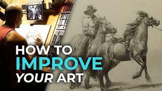 Level up your Art! DON'T miss this KEY STEP + How to improve your drawing skills!