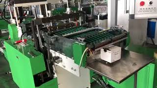 DRQ 350 High speed Small Side Sealing Bag Making Machine with Inline Film Folding