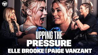 AWKWARD! Paige VanZant and Elle Brooke question EACH OTHER about upcoming fight | Misfits Boxing