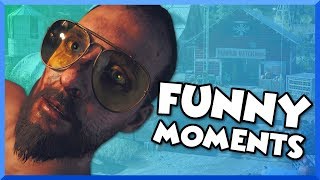 Far Cry 5 Funny Moments & Gameplay - Helicopter Crash, Bear Attack, and Saving Boomer the Dog!