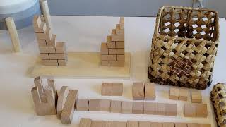 MONTESSORI MINUTE: BUILDING THE ROMAN ARCH for ages 4 – 4.5 years old