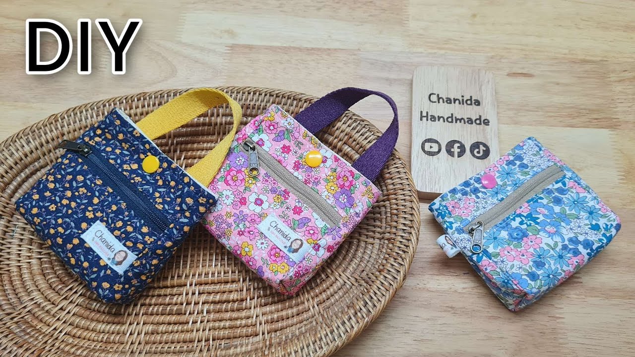Ep254 Diy Mini Pouch Bag Sewing Tutorial Youtube