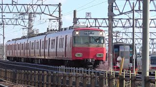 名鉄6507F 1441ﾚ普通佐屋 新川検車区付近通過