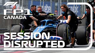 FP1 Session Disrupted | 2023 Canadian Grand Prix