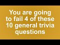 General Knowledge For Trivia Lovers