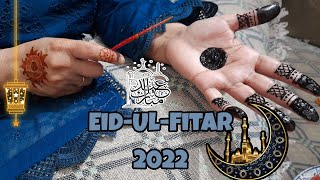 Eid Mubarak 2022 || Mehndi on My Eid Day