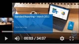 Standard Reporting Options in Business Central