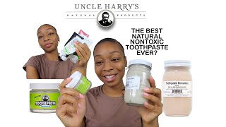 The best natural toothpaste Uncle Harry’s toothpaste review