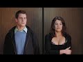 Ed(Brendan Fehr) farts in elevator right before hot girl gets on in The Long Weekend 2005