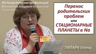 Родительские проблемы, или Стационарные планеты в Na карте. Гипарк Елена