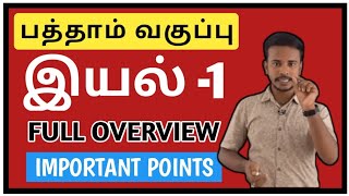 🎯இயல்-1 | பத்தாம் வகுப்பு | FULL OVERVIEW | tnpsc | Dhrona Academy