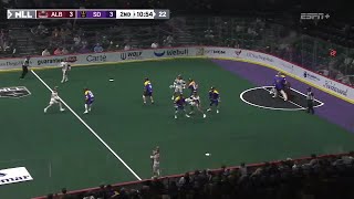 Jacob Ruest leads Albany with four-goal game