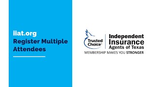 Register Multiple Attendees