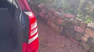 How to access the rear light assembly on the compressor side, Vauxhall Opel Zafira b