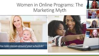 WCET Webcast: Retaining Women in Online Programs