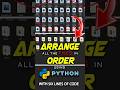 Arrange All Your Files Using Python