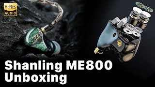 Shanling ME800 Unboxing - New Flagship Hybrid Hi-Fi Headphones