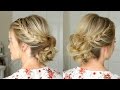 Lace Braid Homecoming Updo | Missy Sue