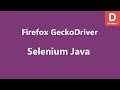Open Firefox Browser in Selenium 3 Java GeckoDriver