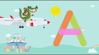 ABC to 123: Learning Adventures for Kids 🍎 A is for Apple: Fun with the Letter A! 🍎