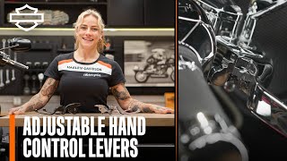 Harley-Davidson Adjustable Hand Control Levers Overview