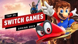 Top 25 Nintendo Switch Games (Spring 2019)
