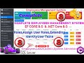 EP 8 Complete Employees Management System Using ASPNET Core MVC, EF Core,SQL|AdminLTE| Perform CRUD💥