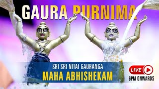 108 Kalash Maha-Abhishekam | Sri Gaura Purnima Festival Celebrations |Hare Krishna GoldenTemple