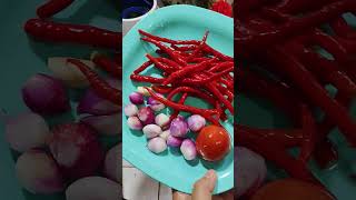 Masak balado ayam kampung sama tempe#masakanrumahan #cooking #short #youtubeshorts #enak