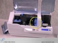 How to Load and Change the Ribbon on a 330i plastic card printer