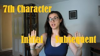 7th Character: Initial vs Subsequent Encounter