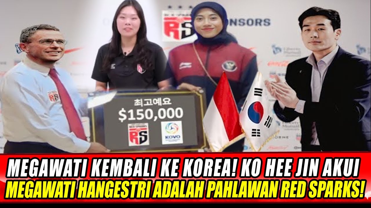 🔥MEGAWATI KEMBALI KE KOREA! KO HEE JIN AKUI MEGAWATI HANGESTRI ADALAH ...