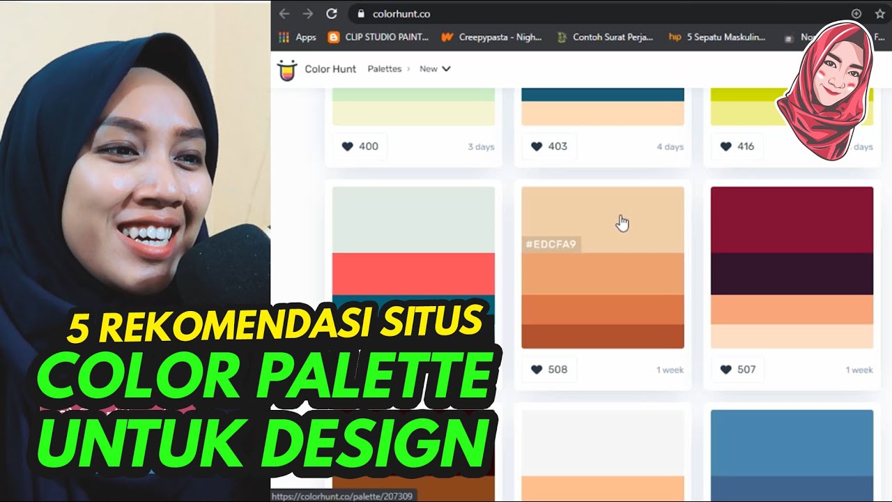 5 REKOMENDASI SITUS PALET WARNA UNTUK DESIGN | Website Color Palette ...