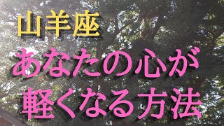 山羊座♑【心が軽くなる方法】カードリーディング占い🔮小話付き⭐