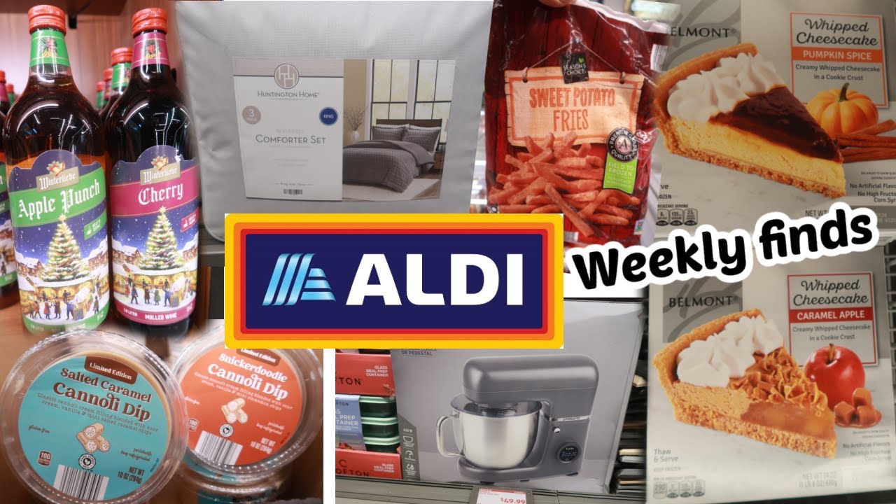 Aldi Finds New Weekly Food Arrivals Youtube
