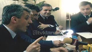 Pandeli Majko garanton se taksat e rruges Durres-Morine nuk rendojne shqiptaret - (12 Qershor 2002)