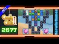 Candy Crush Saga Level 2677 - No Boosters - 17 moves (2021)