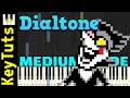 Dialtone [Deltarune: Chapter 2] by Toby Fox - Medium Mode [Piano Tutorial] (Synthesia)