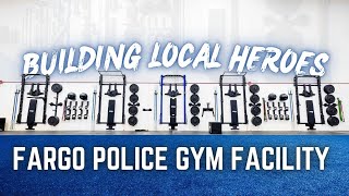 An inside look at the Fargo Police Departments INCREDIBLE Gym! 🤝