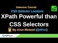 CSS Selector Locators  - Part 16 -  XPath Expressions are powerful over CSS Selectors