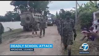 At least 41 killed in attack on Ugandan school by ISIS-linked rebel group