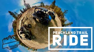 Peachland Trail Ride South of Kelowna BC in 2019 Polaris RZR Turbo \u0026 2018 Polaris RS1