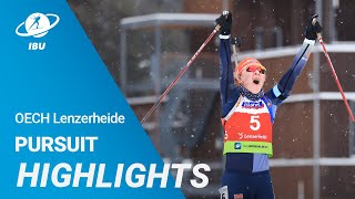 Lenzerheide OECH: Women Pursuit Highlights